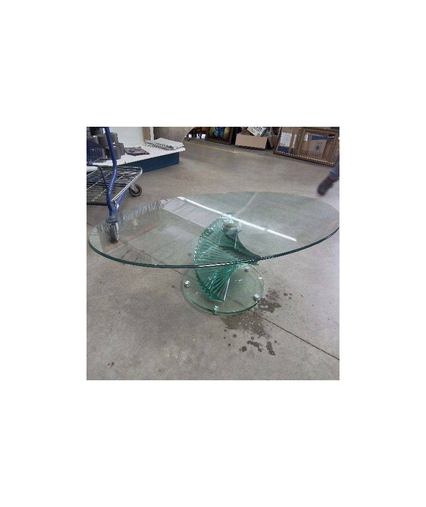 TABLE BASSE DESIGN VERRE