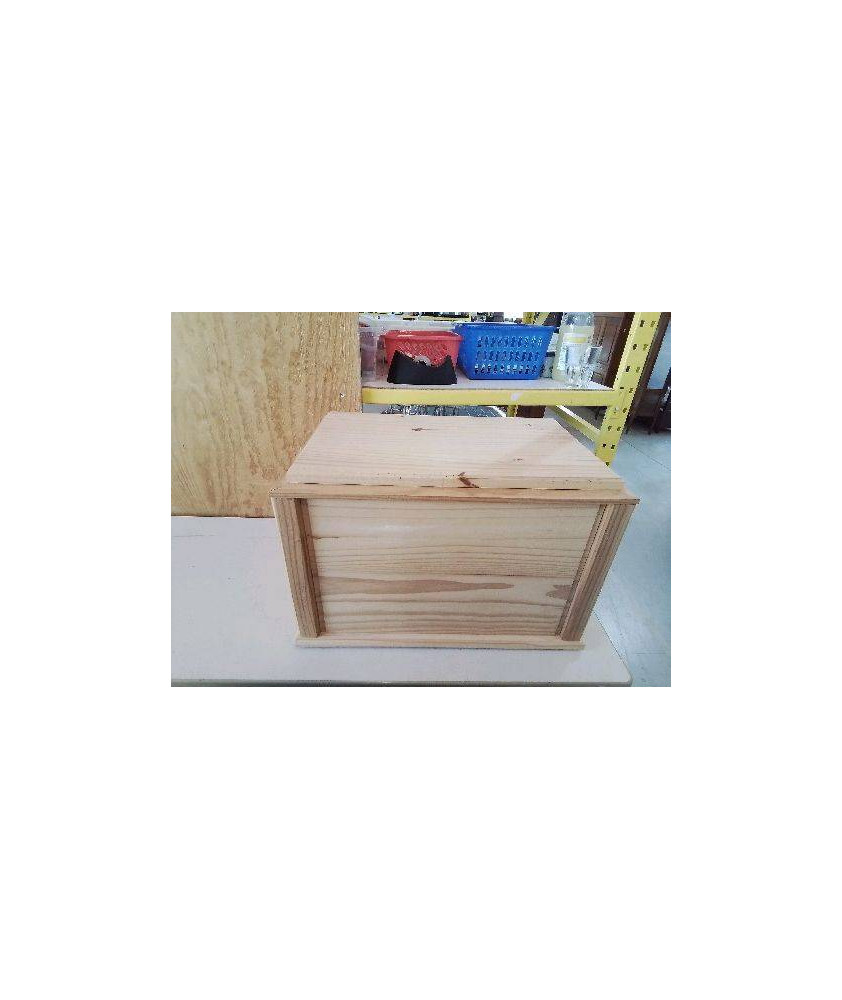 CAISSE DE RANGEMENT EN PIN 