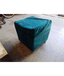 POUF BLEU 
