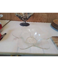 DECORATION FLORALE EN VERRE 