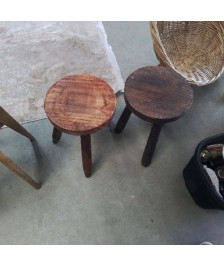 TABOURET BRUTALISTE 
