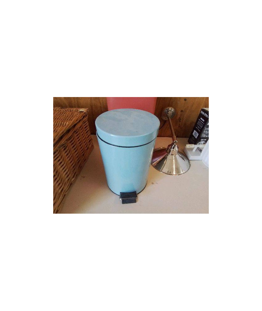 PETITE POUBELLE BLEU 