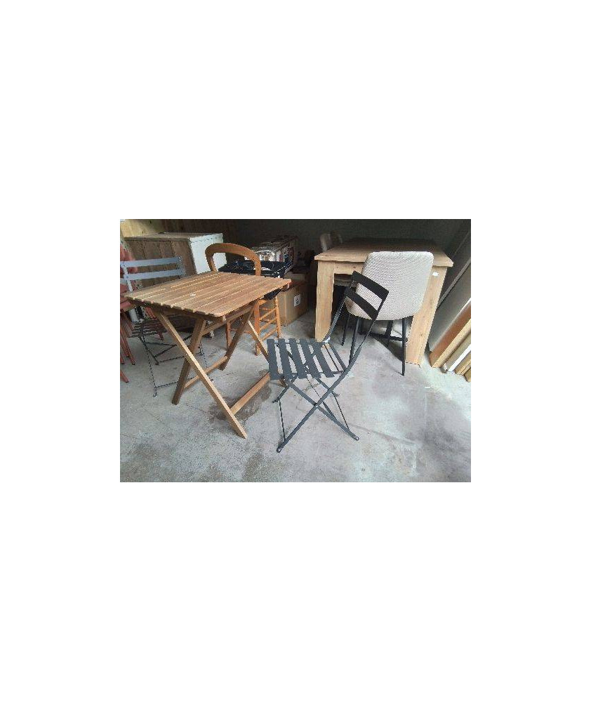 CHAISE DE JARDIN PLIANTE