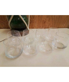 LOT DE 8 VERRES