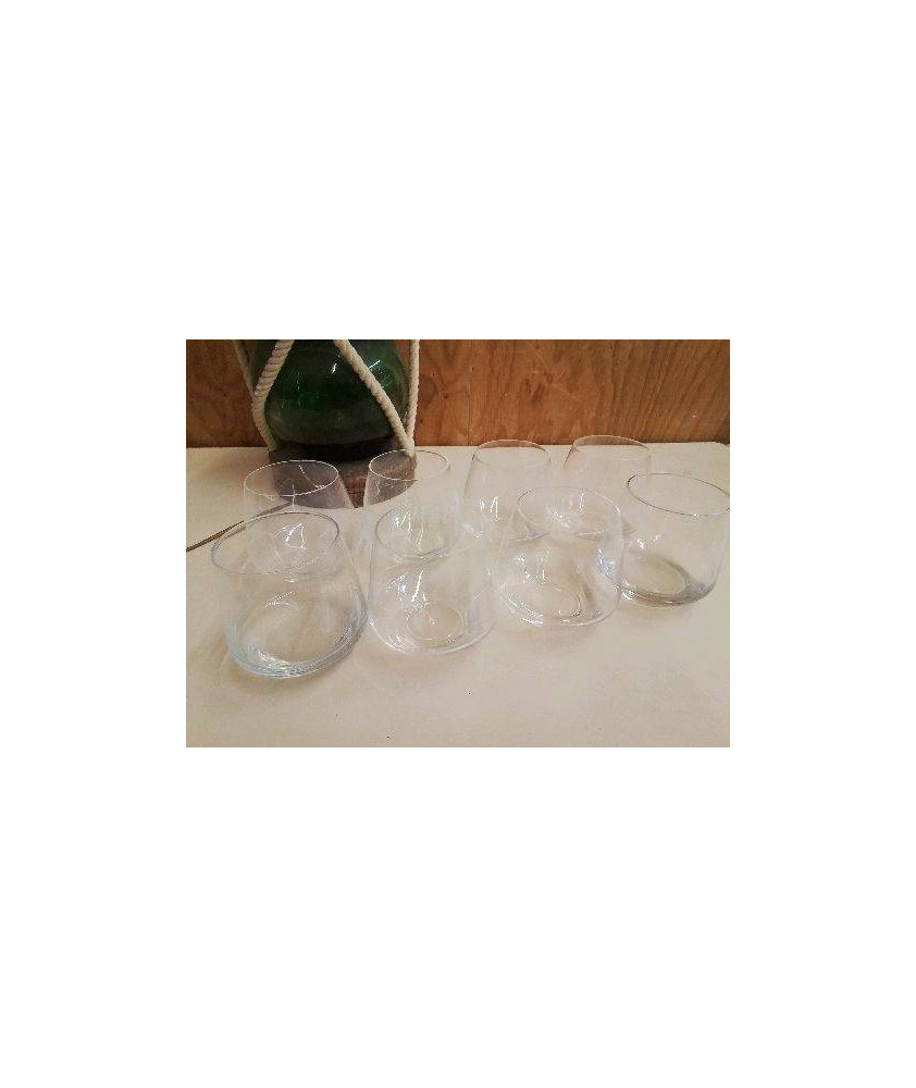 LOT DE 8 VERRES