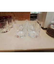 LOT DE 4 VERRES A WHISKY 