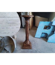 PIÉDESTAL EN BOIS 