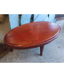 TABLE BASSE OVALE 