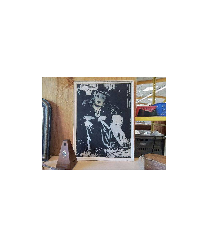 CADRE DECO CHARLIE CHAPLIN