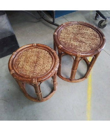 TABLES GIGOGNES ROTIN
