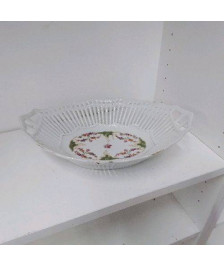 CORBEILLE EN PORCELAINE 