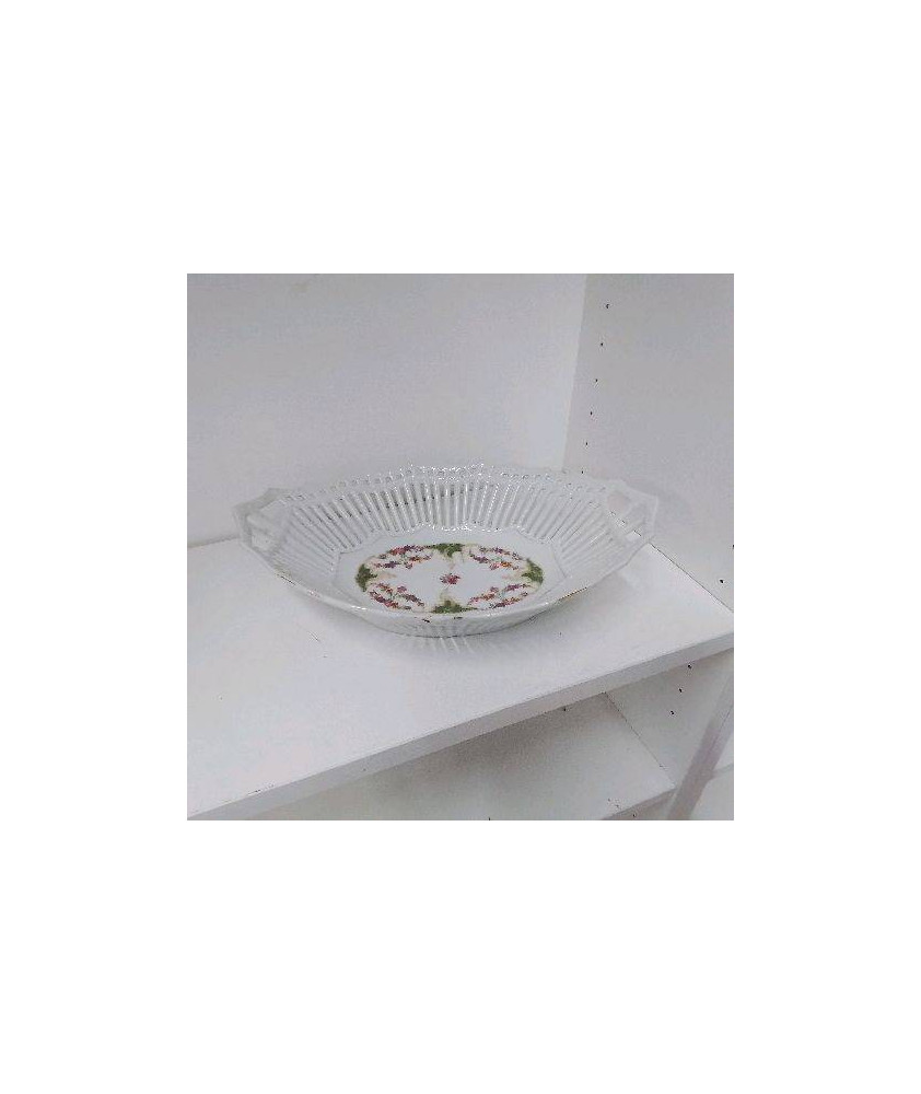 CORBEILLE EN PORCELAINE 