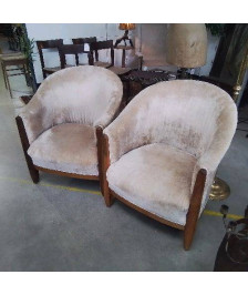PAIRE DE FAUTEUILS DEBUT XX ÈME