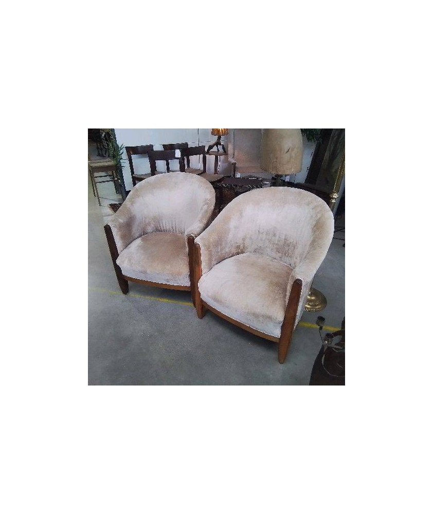 PAIRE DE FAUTEUILS DEBUT XX ÈME