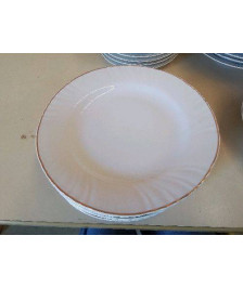 LOT DE 6 ASSIETTES EN PORCELAINE 
