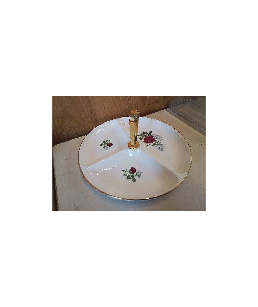 PLAT APÉRITIF EN PORCELAINE 