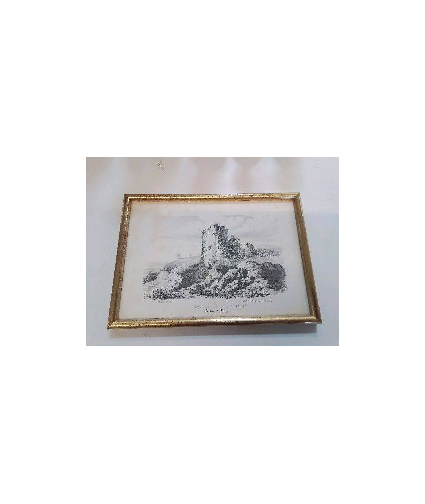 PETITE LITHO RUINE CHATEL MONTAGE