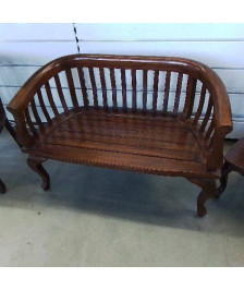BANQUETTE ENFANT BOIS EXOTIQUE
