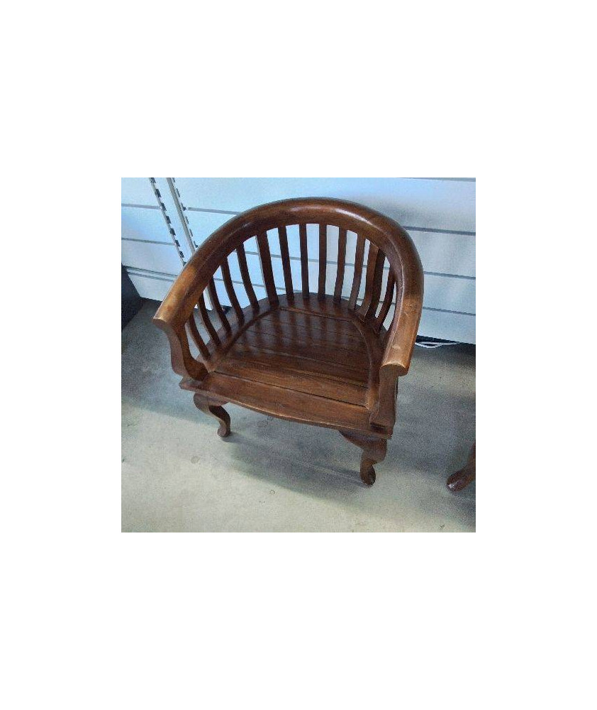 FAUTEUIL ENFANT BOIS EXOTIQUE 