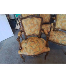 FAUTEUIL CABRIOLET STYLE LOUIS XV