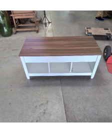 TABLE BASSE PLATEAU OUVRANT