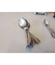 LOT DE 10 CUILLÈRES A CAFÉ 