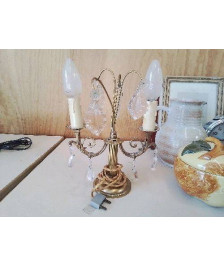 LAMPE CHANDELIER TRANSFORMÉ 
