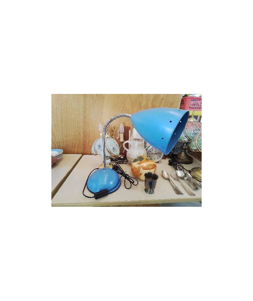 LAMPE DE BUREAU BLEU