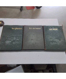 3 VOLUMES HISTOIRE NATURELLE 