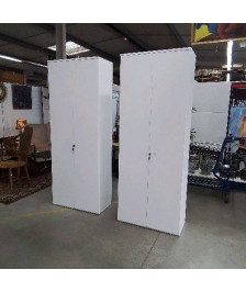 ARMOIRE 2P BLANCHE
