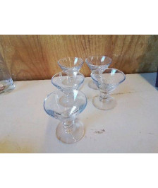 LOT DE 5 VERRES A LIQUEUR 