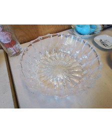 SALADIER EN CRISTAL 