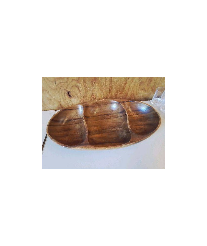 PLAT APERITIF EN BOIS D’OLIVIER 