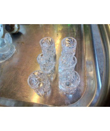 LOT DE 6 VERRES À SHOT 