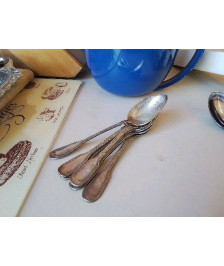 LOT DE 6 CUILLÈRE À CAFÉ 