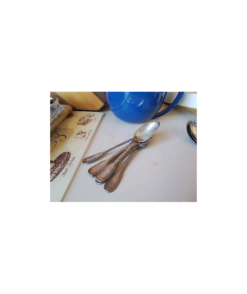 LOT DE 6 CUILLÈRE À CAFÉ 