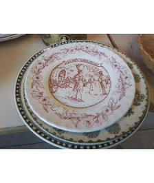 PETITE ASSIETTE LA MARCHANDE DE LAIT