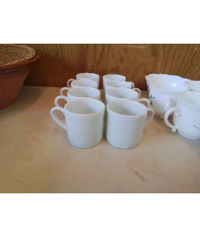 LOT DE 8 TASSES 