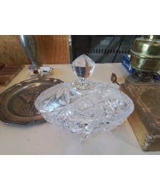 BONBONNIÈRE EN CRISTAL 