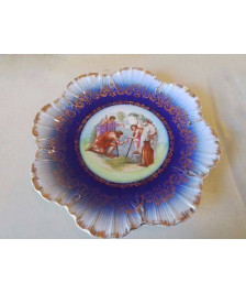 ASSIETTE BLEU VICTORIA AUSTRIA 