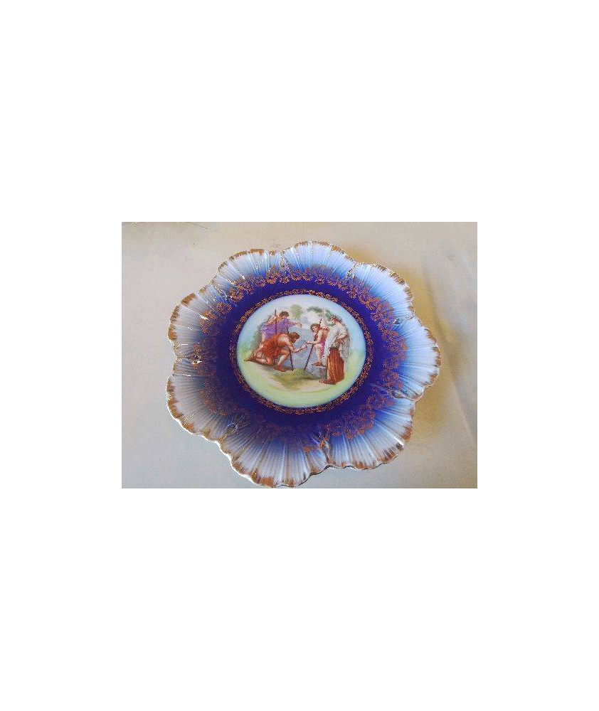 ASSIETTE BLEU VICTORIA AUSTRIA 
