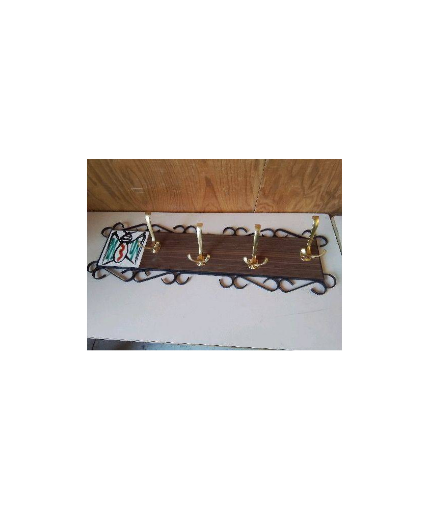 PORTE MANTEAU MURAL VINTAGE