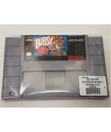 JEU SUPER NINTENDO BUBSY ( VERSION US )