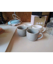 ENSEMBLE DE 4 PETITE TASSES A EXPRESSO