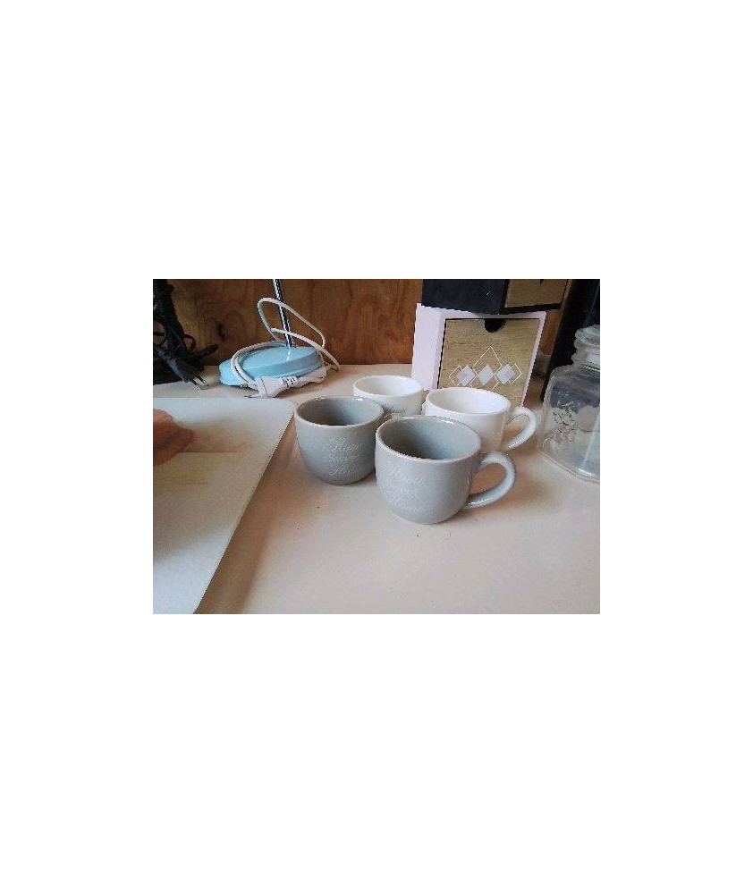 ENSEMBLE DE 4 PETITE TASSES A EXPRESSO