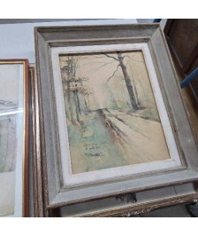 TABLEAU KLEIN LA GRANDE LIGNE - FORET DE FLAVIGNY