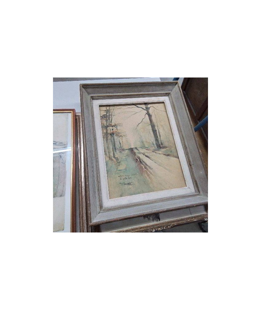 TABLEAU KLEIN LA GRANDE LIGNE - FORET DE FLAVIGNY