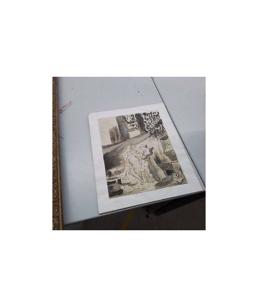 PEINTURE AQUARELLE ROLDND DIT SG