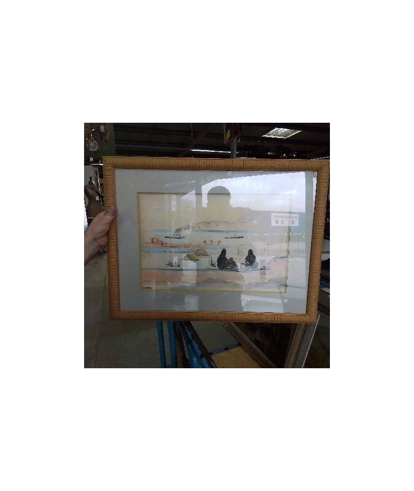 TABLEAU VUE SUR MER ATELIER MYRIAM DIERE