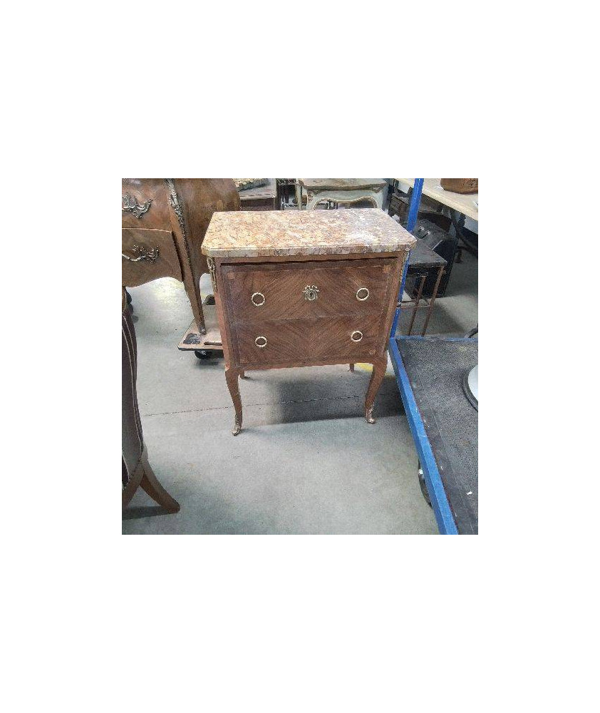 COMMODE DE STYLE LOUIS XV 2T PM